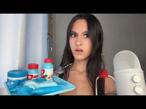 ASMR| You go to the nurse and EVERYTHING is wrong with YOU 😳