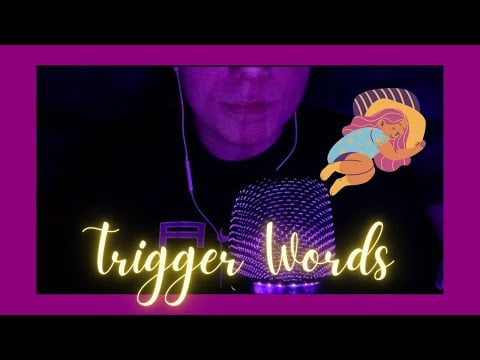ASMR - TRIGGER WORDS (mouth sounds, whispering, ear to ear🤫)