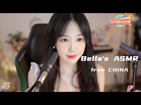 【贝拉小姐姐 ASMR】舌头螺旋桨，吮吸