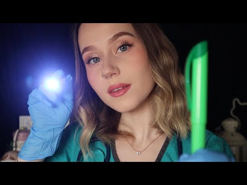 ASMR Classic Cranial Nerve Exam (Soft Spoken, Flashlight, Personal Attention)