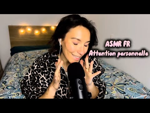 ASMR FR 🤎 Chuchottement attentions personnelles et pensées positives