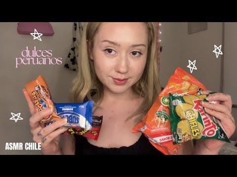 asmr probando dulces peruanos🇵🇪