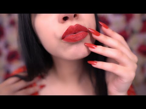 ASMR Besitos para DORMIR en tu CARITA 🥰💋 [Para Hombres] Mouth Sounds ✨
