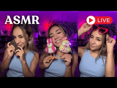Asmr para dormir relajado | ASMR con Jen en VIVO!