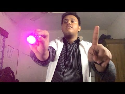 ASMR Cranial Nerve Very Fast & Chaotic [Traditional Doctor Role-play]