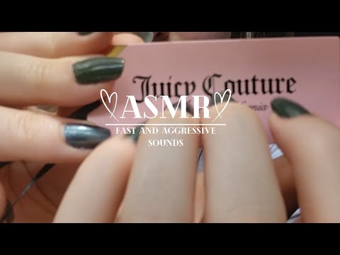 ASMR | FAST AND AGRESSIVE SOUNDS