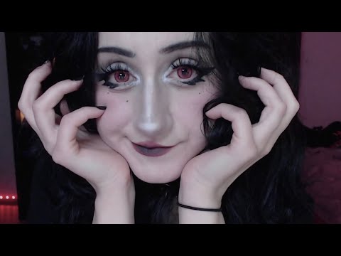 ASMR ✞ Obsessed girl gets touchy with your face