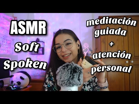 El VÍDEO ASMR en SOFT SPOKEN que NECESITAS para DORMIR😴 Atención personal+meditación guiada-Pandasmr