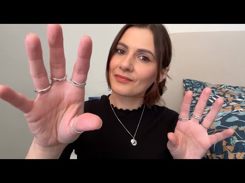 ASMR Hand Movements, Ring & Mouth Sounds