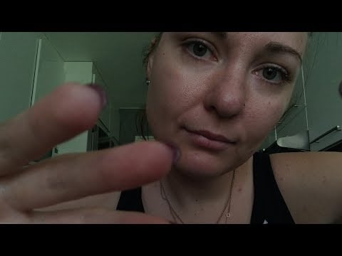 ASMR- Relaxing personal attention to you| face brushing, hair brushing and hand massage
