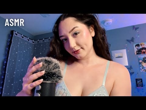 ASMR Fast & Aggressive Mouth & Hand Sounds *LAYERED* Inaudible & Unintelligible Whispering