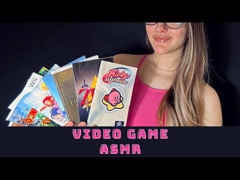 ASMR Video Game Store - Game Manuals💥 Soft Spoken Roleplay