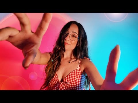 ASMR | TIME TO SLEEP 😴 Mouth Sounds + Hand Movements= TINGLESSSS ❤️ (1 HOUR w/ black screen)