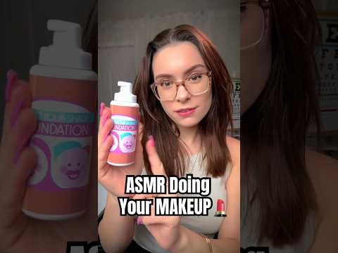 Doing your MAKEUP ASMR💋#asmr #shorts #makeupasmr