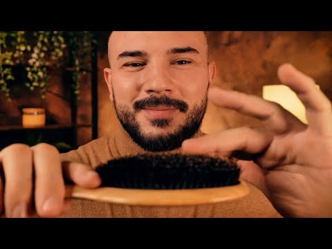 ASMR Comfort You While You Sleep | Face Treatment - Hair Brushing - Personal Attention - Safe ASMR