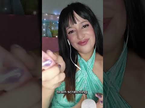 brain scratching #brainscratching #asmr  #visualtingle #triggersforsleep #vidabellaasmr #scratching
