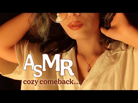 I'm back 🦋 | ASMR soft whispering