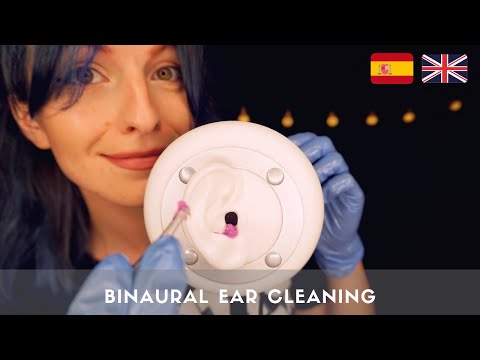 💤 ASMR ear cleaning binaural 👂👂✨