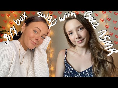 ASMR Gift Box Swap w/ @beez asmr 💕💖