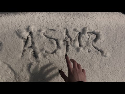 ASMR | Lofi Triggers In The Snow ❄️ tapping, ice scratching, tracing, etc.