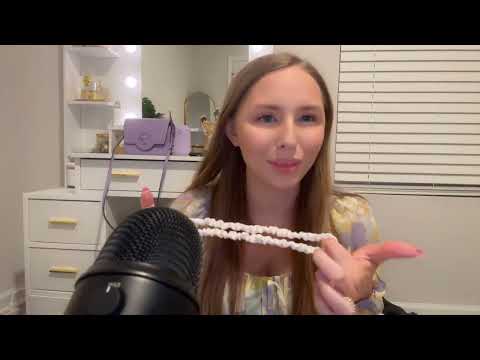 ASMR What's in My Bag | Tapping, Scratching, Soft Spoken