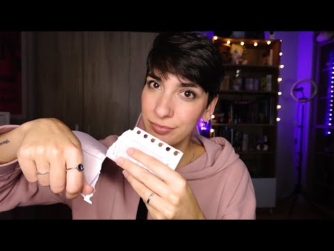 ASMR Español - Sonidos de PAPEL rasgado y arrugado - COSQUILLAS EN EL CEREBRO