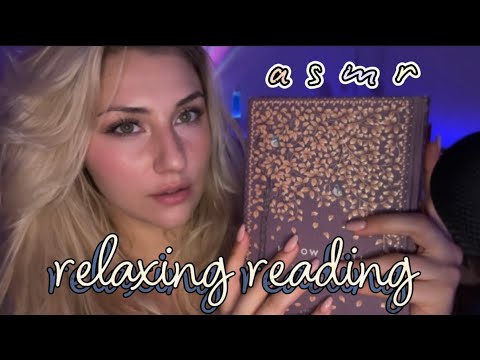 [ASMR PL] relaksujące czytanie książki 📖(english and polish whispers) 💕