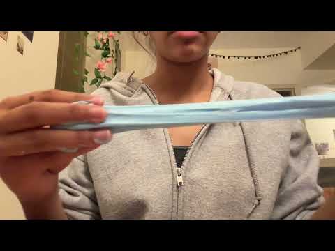 asmr playing with slime  ˘꒷꒦˘꒷꒦꒷˘꒦꒷꒦˘