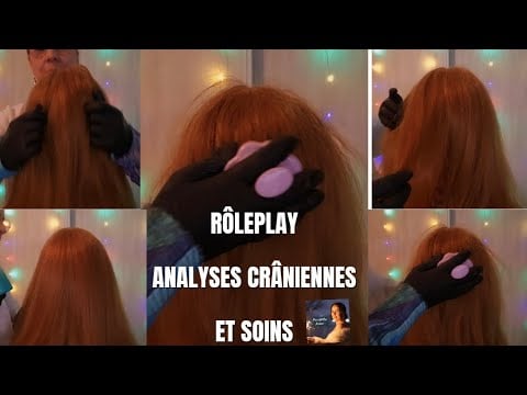 Asmr français, Rôleplay  "Analyses cranienne et soins"