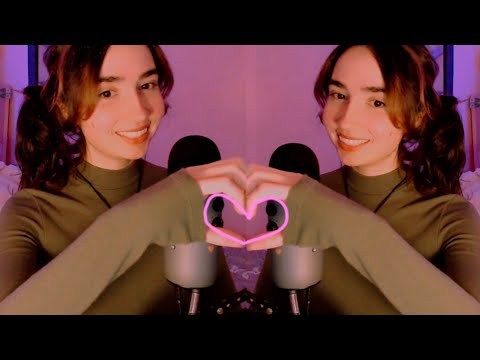 ASMR 🎄 ₍  ˶•⤙•˶ ₎  Modo ESPEJO 🎁 Mouth Sounds, Ronroneos, Eco...