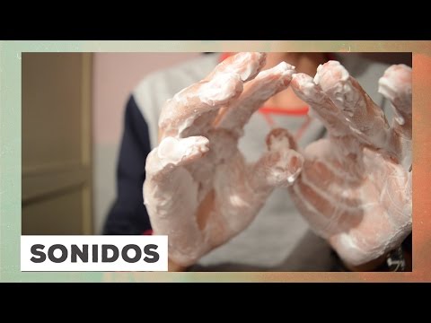 ASMR - Shaving Foam (Espuma de Afeitar) SOUNDS - BINAURAL - NO TALKING