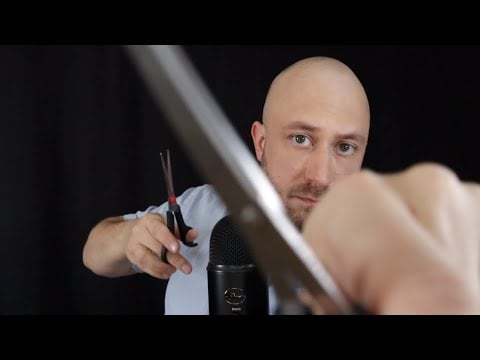 Coupe de cheveux ultra rapide & rasage de barbe - ASMR
