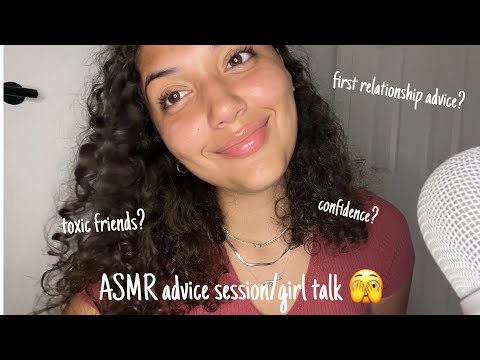 ASMR Whispered Advice Session/Girl Talk 🫣🫣 Part 1