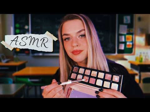 АСМР 🥴Та самая одноклассница накрасит тебя 😍 эффект ожидания 