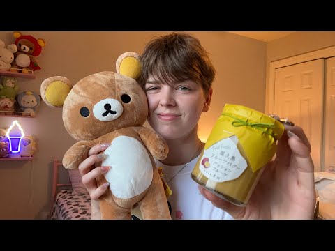 ASMR What I Bought in Japan ! (soft spoken + nail tapping)
