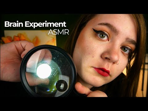 Clinical Brain Experiment ASMR (Follow Instructions, Light, Magnifying Glass) 🧪 ASMR Roleplay