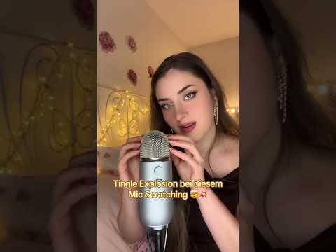 Tingle Explosion bei diesem ASMR MIC Scratching 😍💥🤯 #asmr #asmrshorts #asmrsounds #micscratching