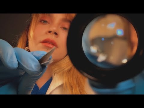 ASMR You Have Something In Your Eye | Eye Exam