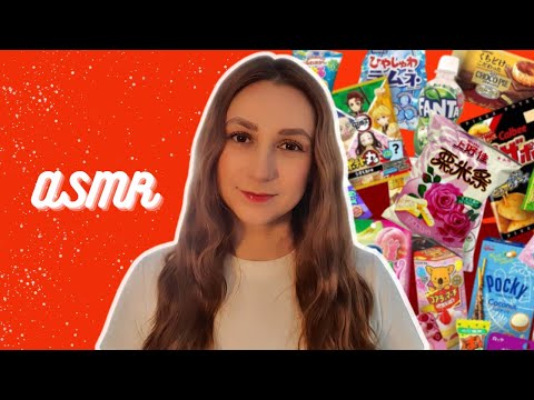 Trying Asian Snacks - Eating Sounds ASMR