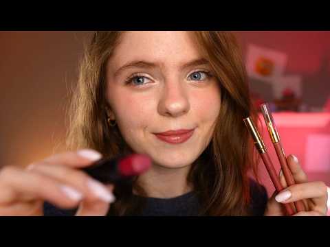 ASMR FAST & AGGRESSIVE Makeup Application Directly ON Your Face! 💄 With Layered Sounds and Visuals!