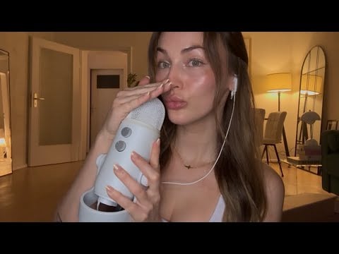 ASMR for People Who Are Obsessed with Wet Mouth Sounds (Spit Painting, Spoolie Nibbling)