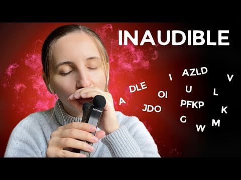 ASMR FR | Inaudible très proche du micro 🤤 (et loin de la caméra 📸 )