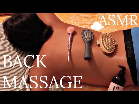 ASMR Back Massage 💆‍♂️ (no talking after intro)