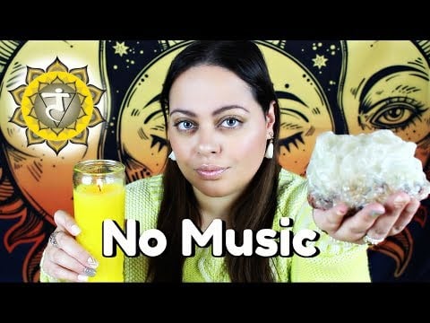 ASMR| Reiki & Crystal Healing RP - Balancing Your Solar Plexus Chakra (No Music)