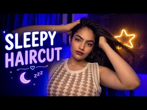 💤 A Haircut So Relaxing You'll Fall Asleep|Hindi Asmr 