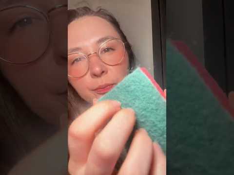 ASMR attacking your face with triggers #asmrshorts #triggersforsleep