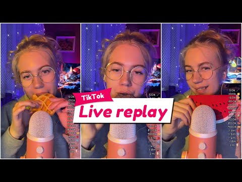 Live replay TikTok | #asmrminuha #asmr