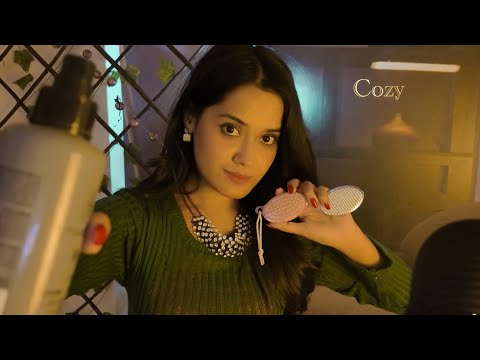 Cozy Night: Indulging in Comfort & Soft ASMR Pampering💤🩷