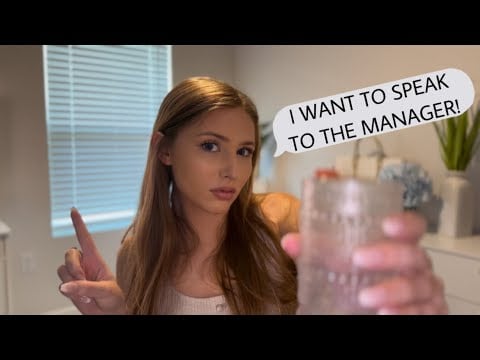 ASMR Roleplay | Karen Calls the Manager on You 😒💬📞