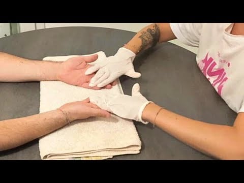 ASMR Medical Roleplay – Vintage Hand Exam & Dull or Sharp Test 🩺✨
